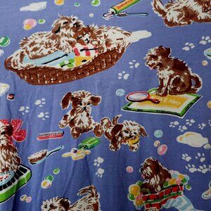 Way too fun doggy softPj's - Drawstring pants w/pockets Top also has pocket Sz M